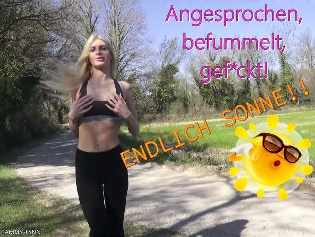 ENDLICH SONNE! Geiler Outdoor-Fick zum Saisonbeginn!!